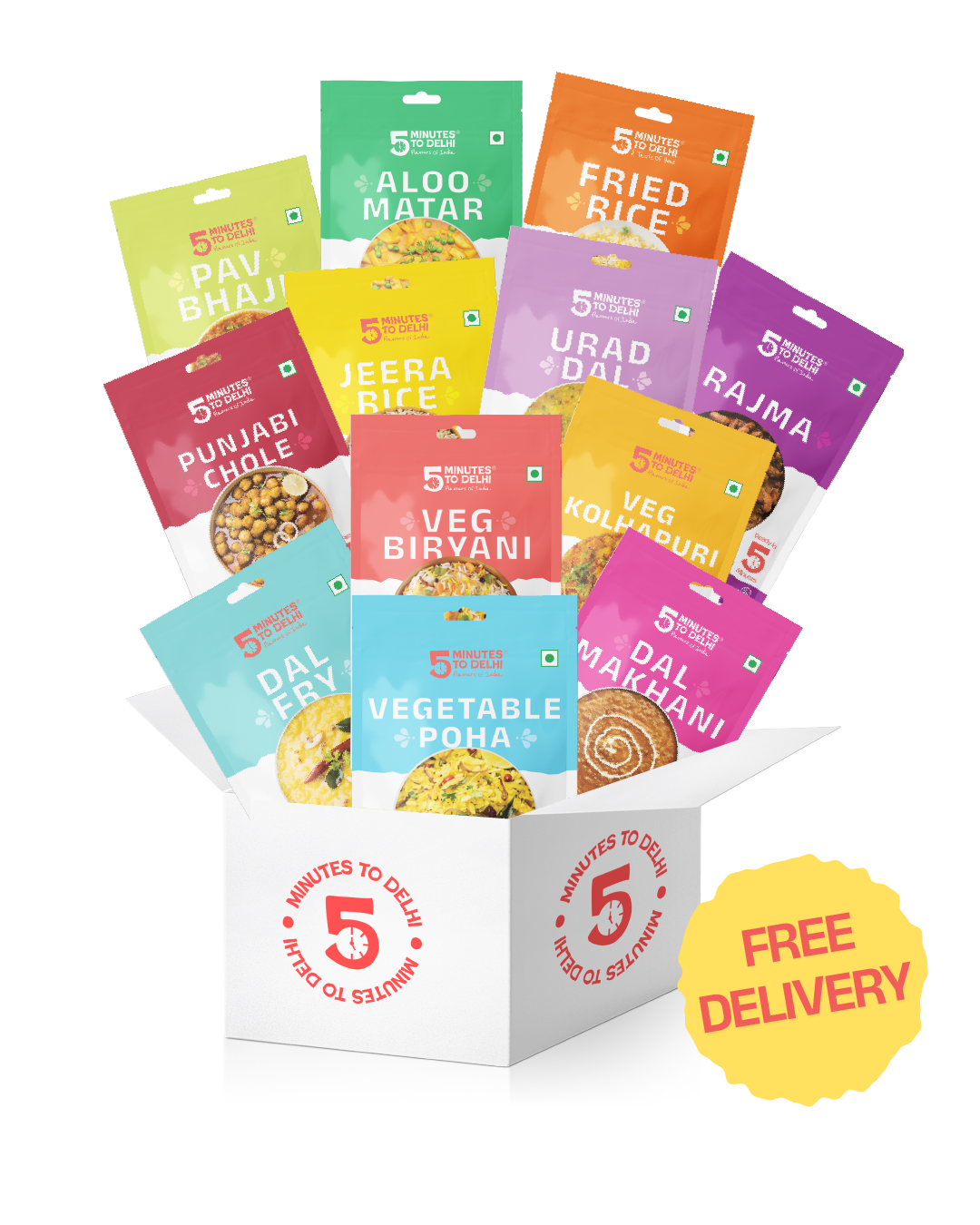 Flavours of India (Vegan) - Bundle of 12 Products