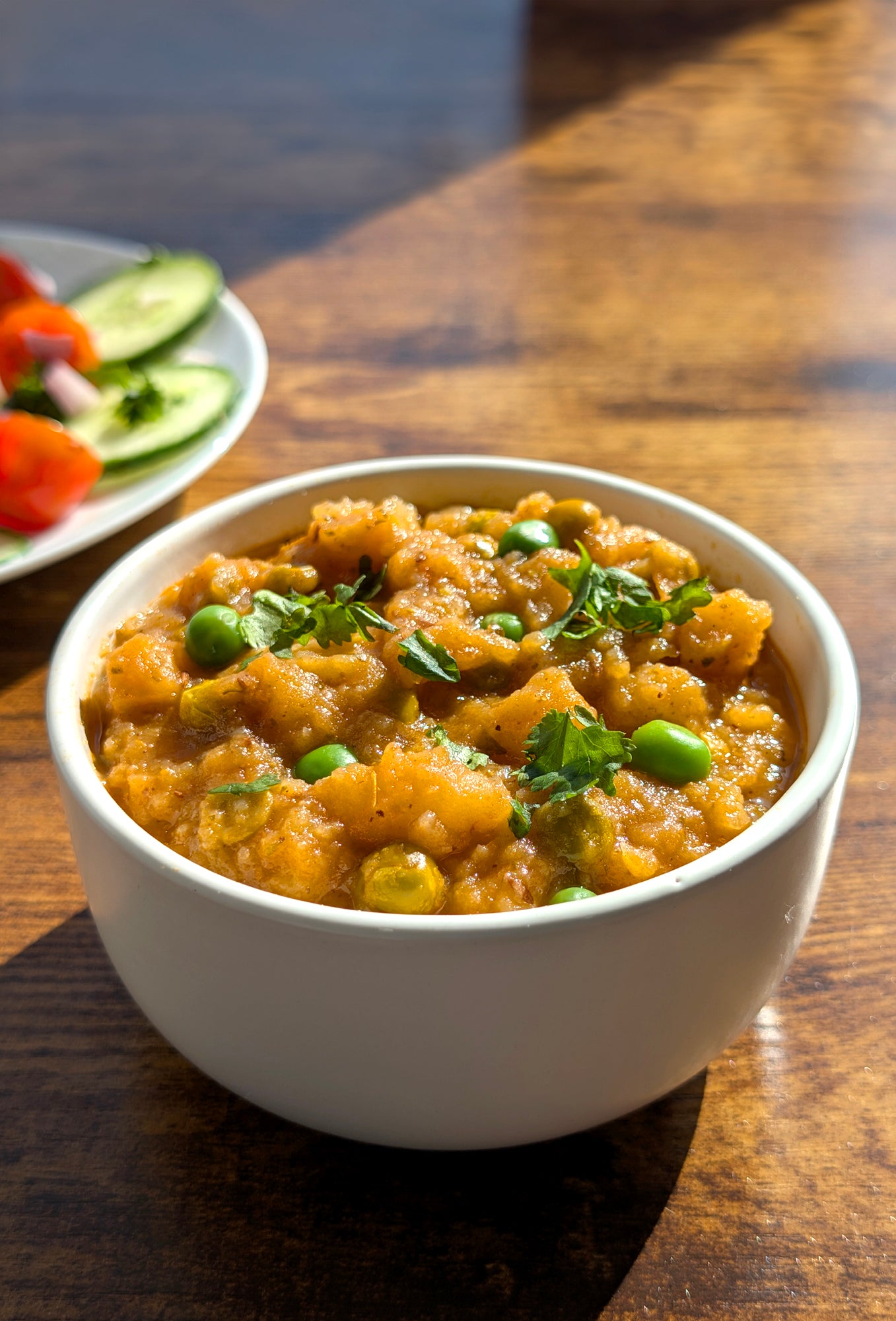 Aloo Matar (Vegan) Instant Meal | Ready to eat in Minutes