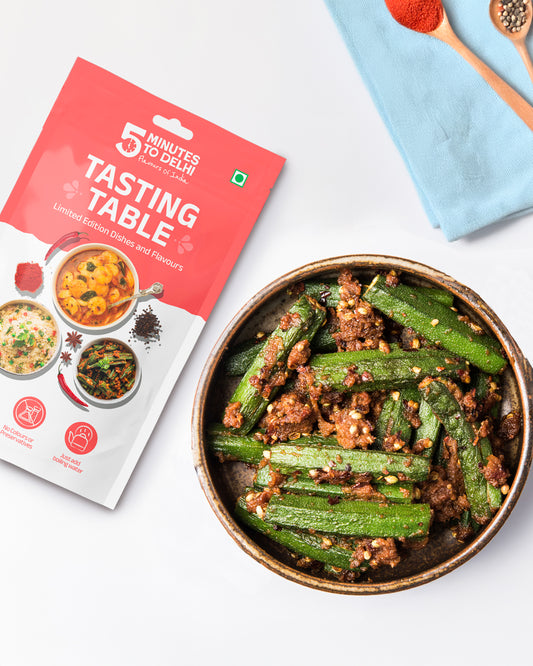 Bhindi Masala (Vegan) Instant Meal | Ready to Eat in Minutes | LIMITED EDITION FLAVOUR