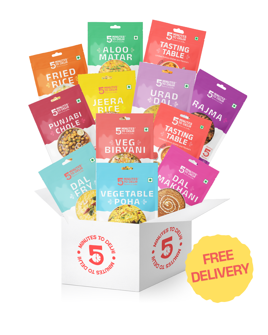 Flavours of India (Vegan) - Bundle of 12 Products