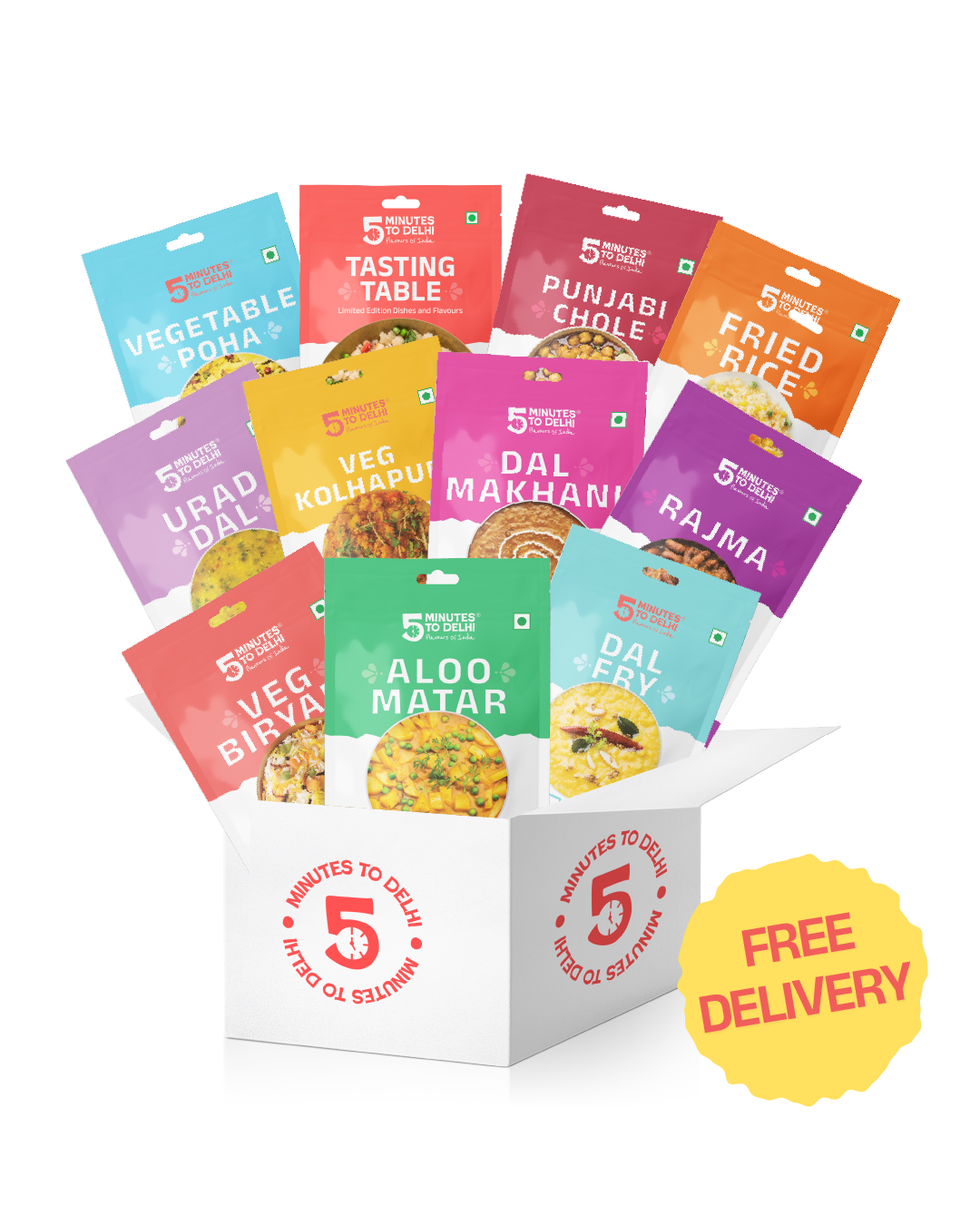 Flavours of India (Vegan) - Bundle of 11 Products