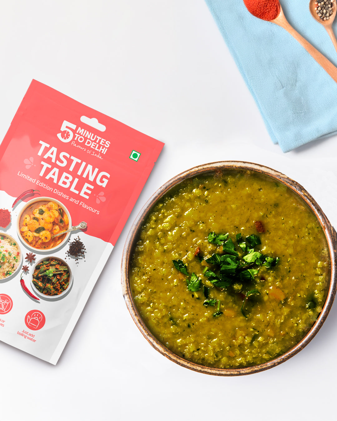 Chana Dal Palak (Vegan) Instant Meal | Ready to Eat in Minutes | LIMITED EDITION FLAVOUR