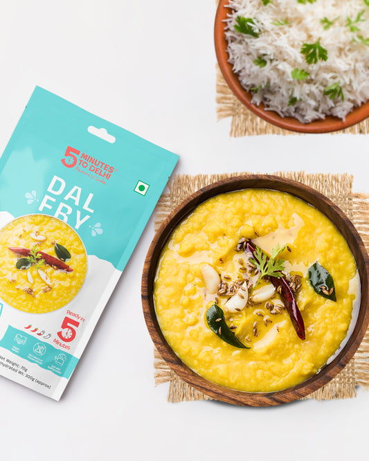 Dal Fry (Vegan) Instant Meal | Ready to Eat in Minutes