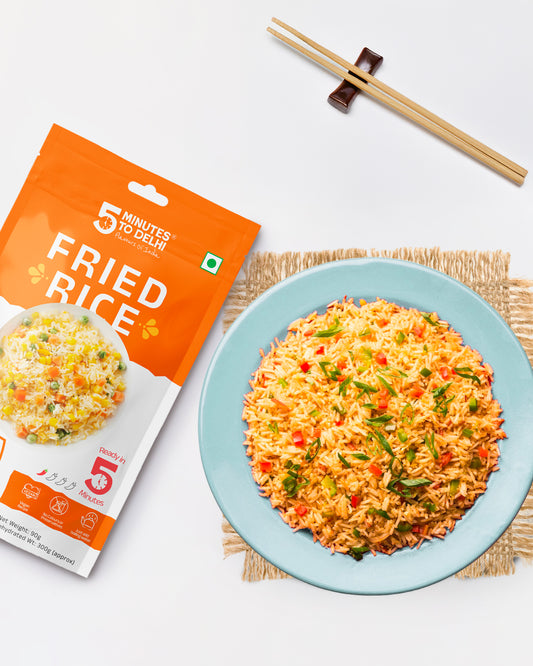 Fried Rice (Vegan) Instant Meal | Ready to Eat in Minutes