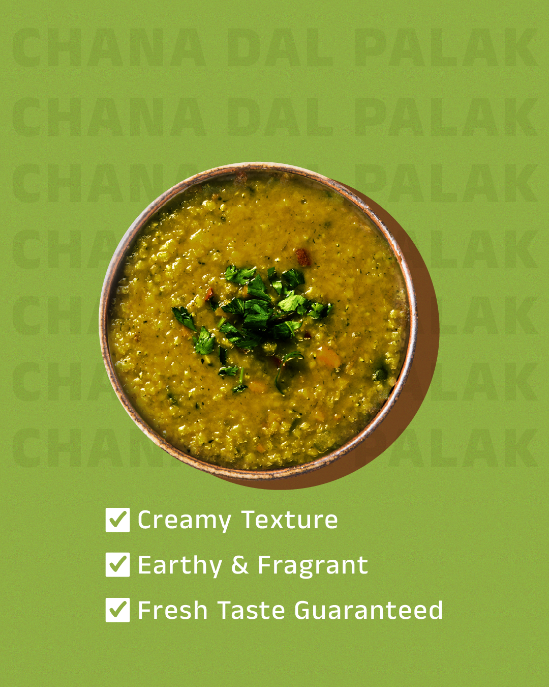 Chana Dal Palak (Vegan) Instant Meal | Ready to Eat in Minutes | LIMITED EDITION FLAVOUR