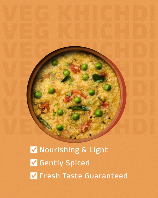 Vegetable Khichdi (Vegan) Instant Meal | Ready to Eat in Minutes | LIMITED EDITION FLAVOUR