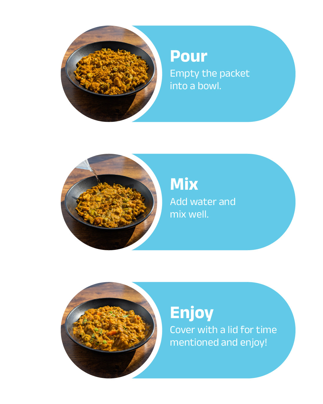 Vegetable Poha (Vegan) Instant Meal | Ready to Eat in Minutes