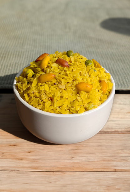 Vegetable Poha (Vegan) Instant Meal | Ready to Eat in Minutes