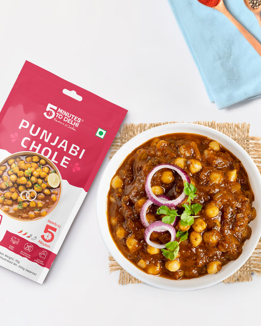Punjabi Chole (Vegan) Instant Meal | Ready to Eat in Minutes