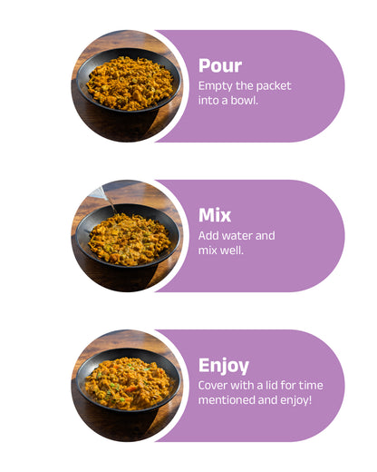 Urad Dal (Vegan) Instant Meal | Ready to Eat in Minutes